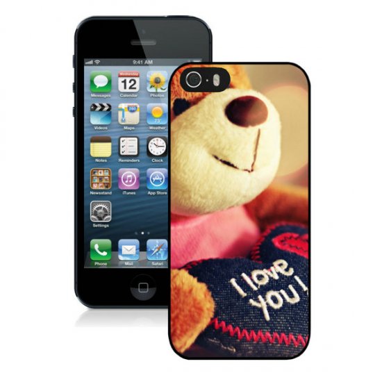 Valentine Bear iPhone 5 5S Cases CEY - Click Image to Close